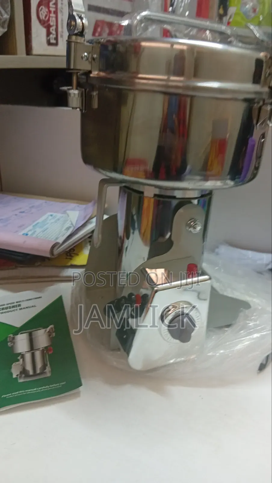 1KG High Speed Multifunctional Dry Food Spice Grinder Crusher - Jf
