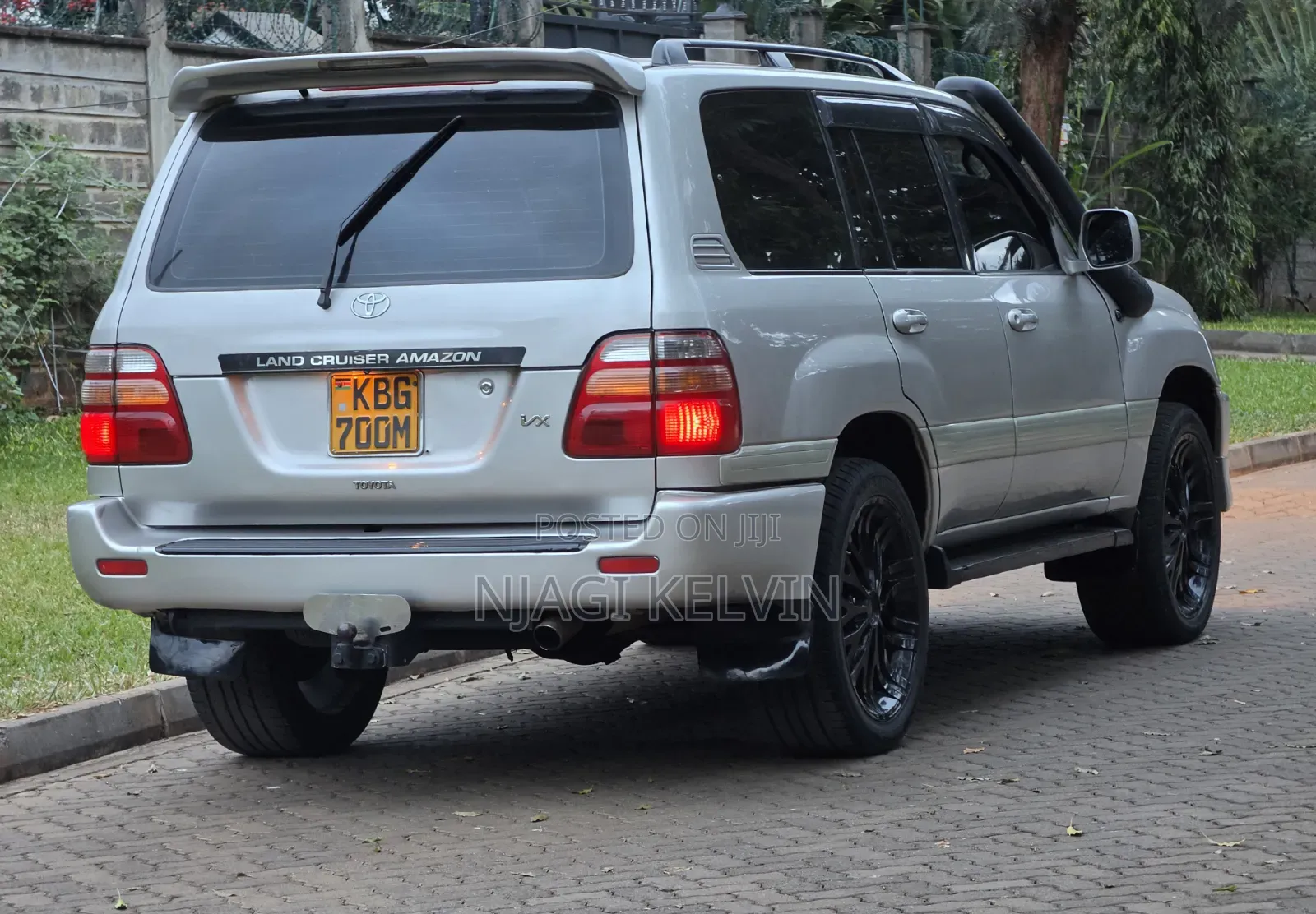 Toyota Land Cruiser 2002 Silver