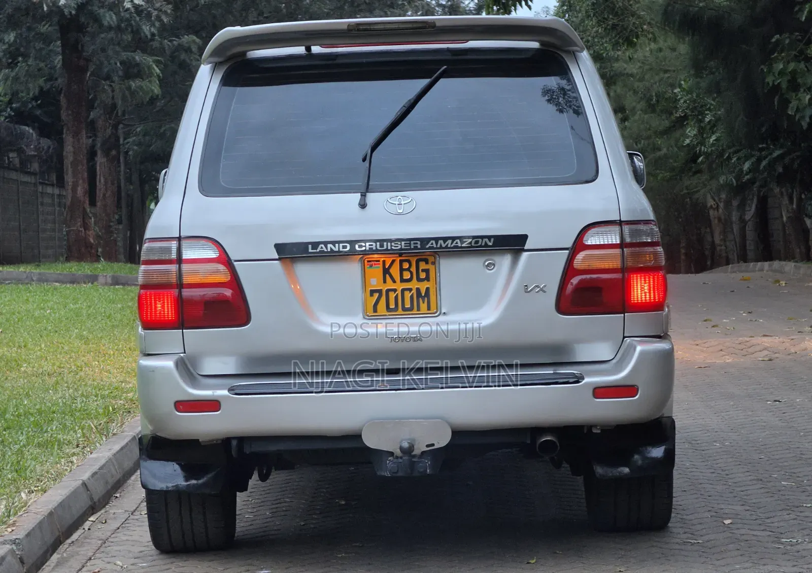 Toyota Land Cruiser 2002 Silver