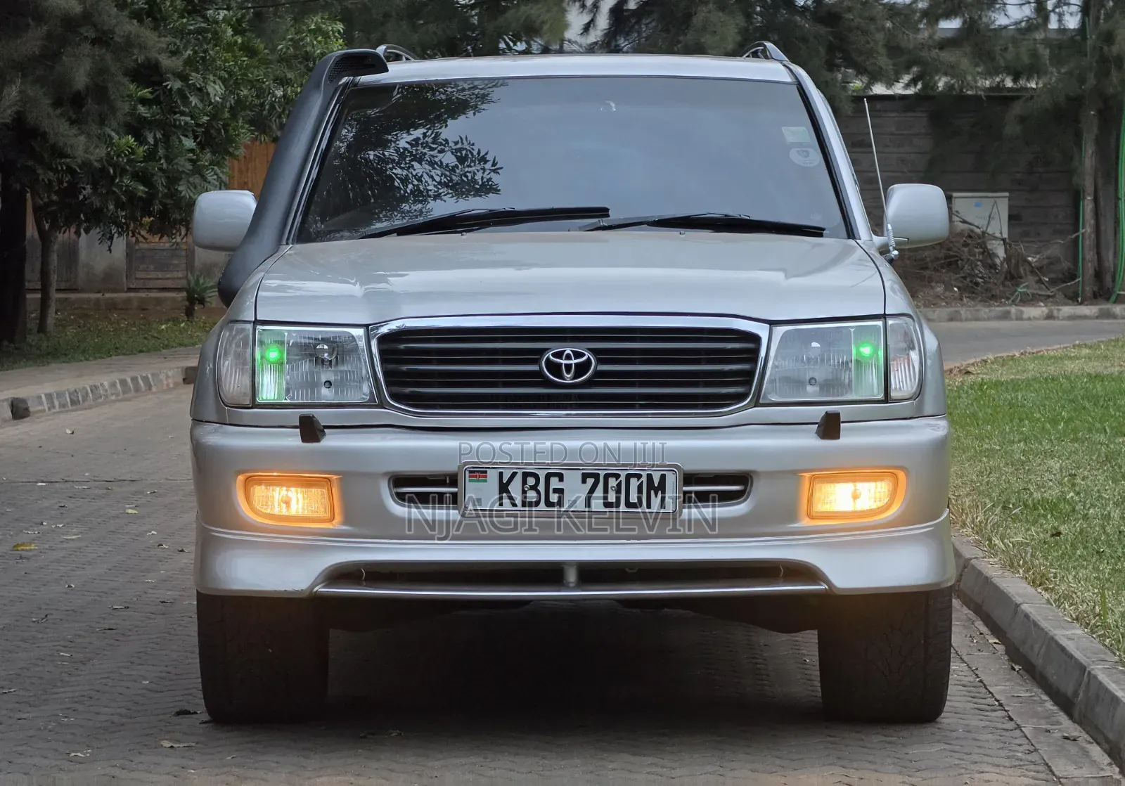 Toyota Land Cruiser 2002 Silver