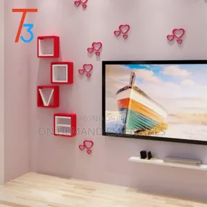 Plastic Wood Floating Shelves