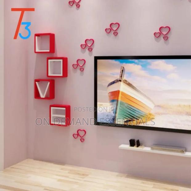 Plastic Wood Floating Shelves - thumbnail 3