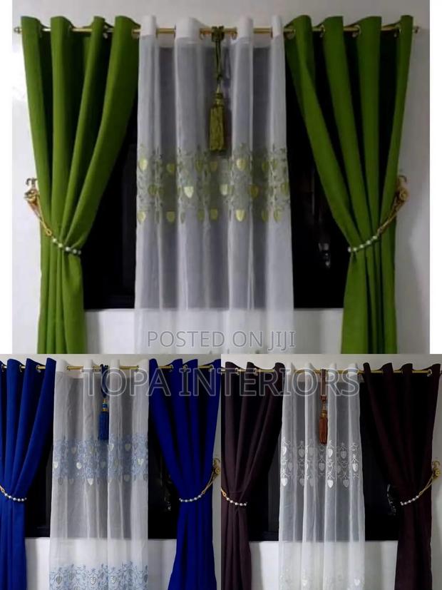 Rings Curtains for Rod Design Customised Based on Your Measurements - thumbnail 2