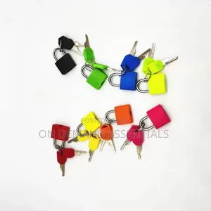 23MM Coloured Small Mini Suitcase Padlock