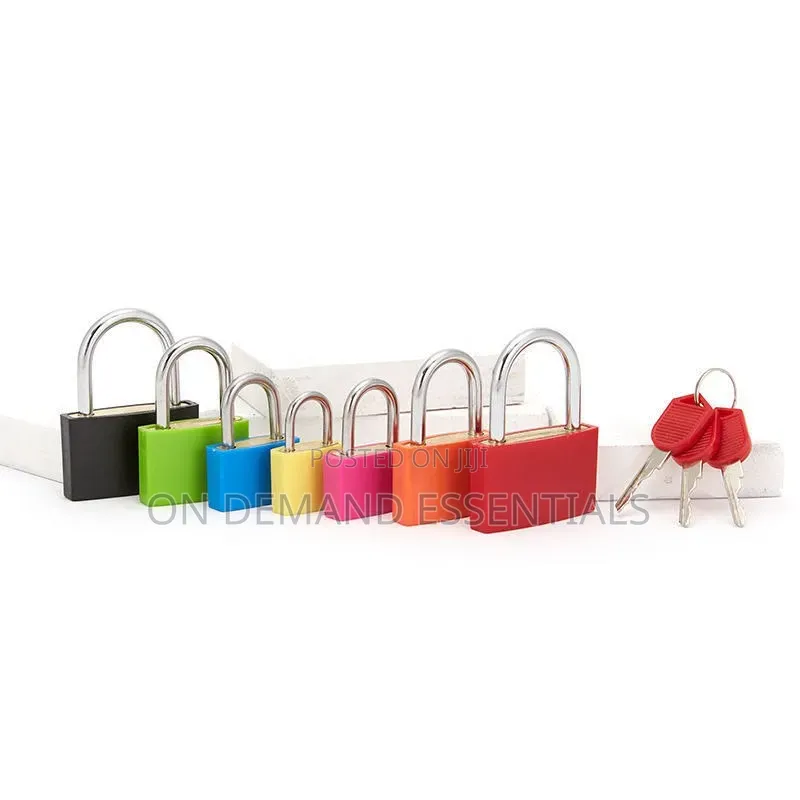23MM Coloured Small Mini Suitcase Padlock