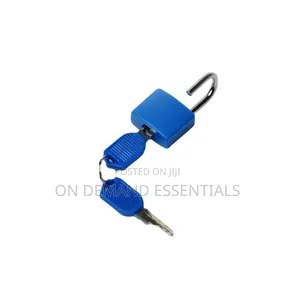 23MM Coloured Small Mini Suitcase Padlock