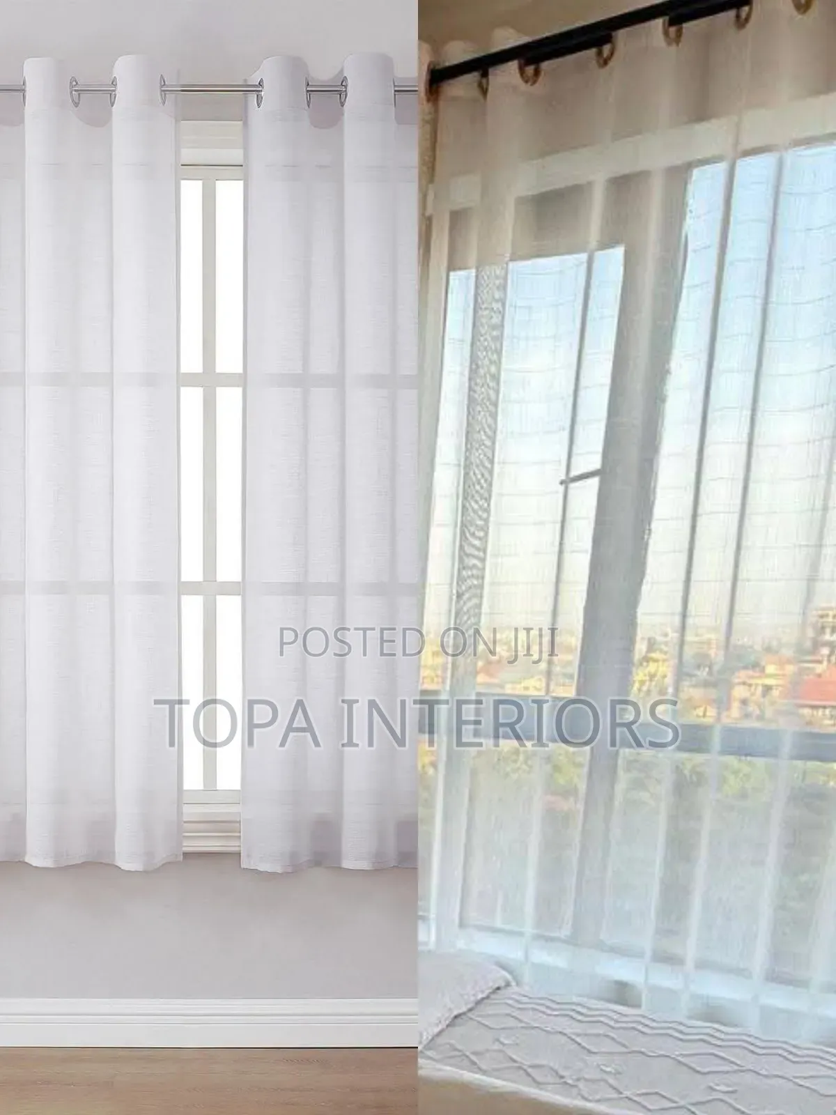 Rings Sheers Made for Curtain Rod Design Sheer Curtains