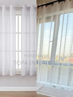 Rings Sheers Made for Curtain Rod Design Sheer Curtains