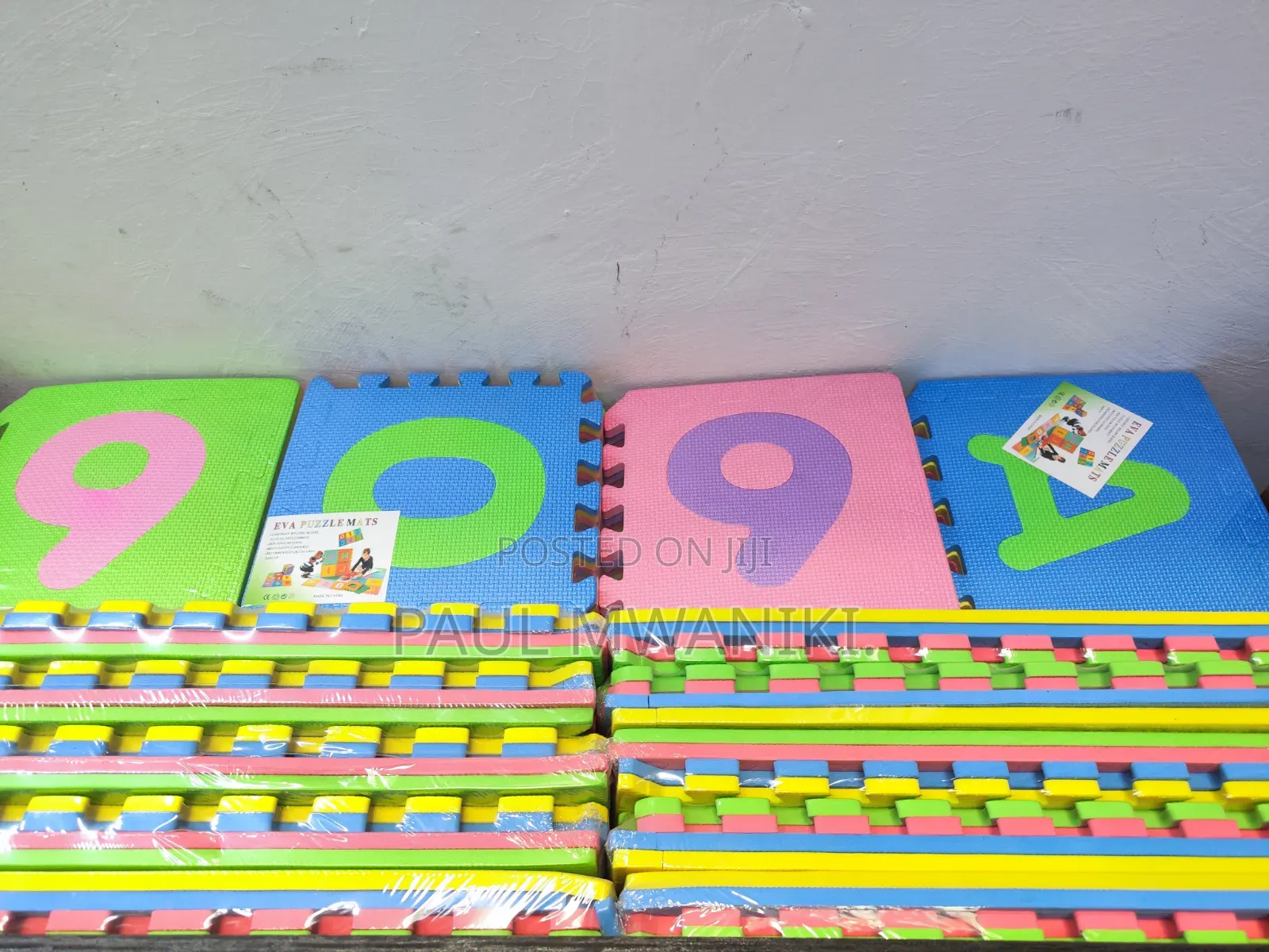 EVA Kids Play Mats Educational Alphabet/Number Puzzle Mats