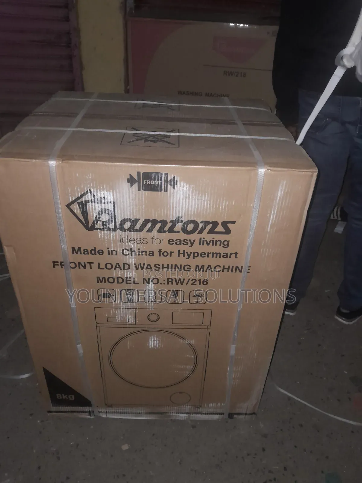 Ramtons RW/154- 7KG Front Load Washing Machine (1YR WRTY)