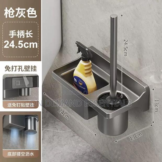 Long-Handle Toilet Brush With Storage - thumbnail 8