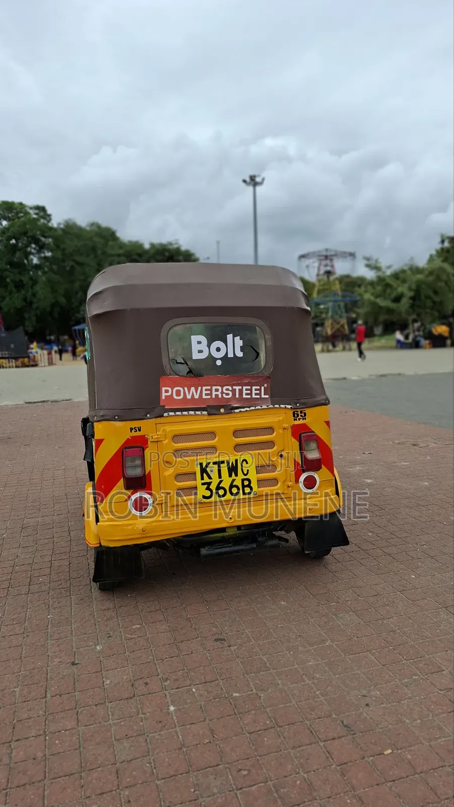 Bajaj RE 2023 Yellow