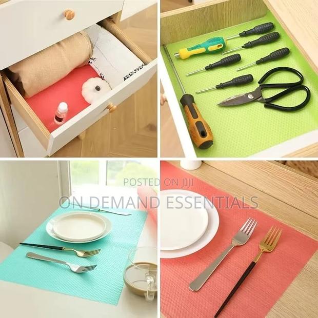 4PCS EVA Waterproof Refrigerator Liner Mat - thumbnail 8