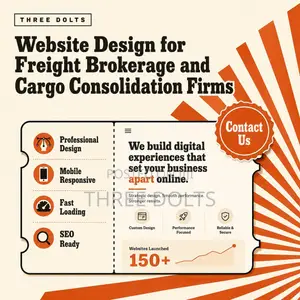 Website Design for Freight Brokerage and Cargo Consolidation Firms