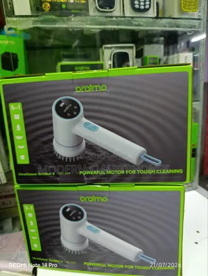 Oraimo Ultra Cleaner Scrubber Cordless Electric Spin Brush 5 Heads