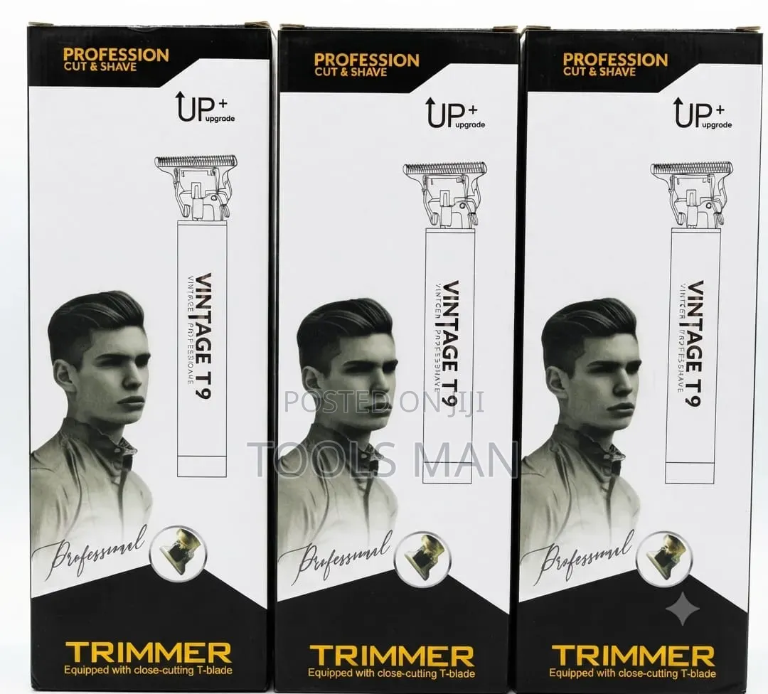 Vintage T9 Professional Cordless Hair Trimmer Beard Clipper.