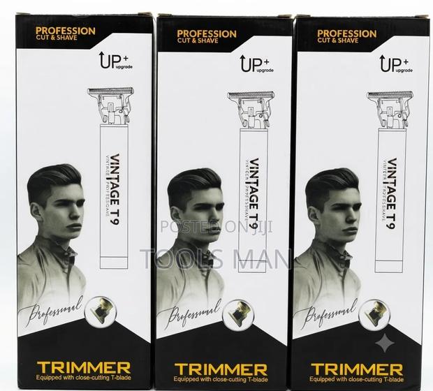 Vintage T9 Professional Cordless Hair Trimmer Beard Clipper.