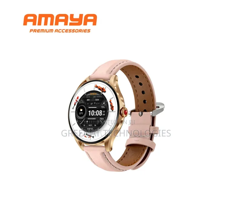 AMAYA LUMEA ASW-30 Super AMOLED Smartwatch With Wireless Calling 7 Day