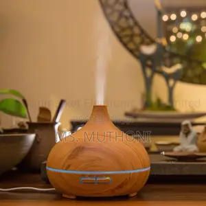 300ml Premium Wood Grain Color Changing Aromatherapy Diffuser