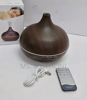 300ml Premium Wood Grain Color Changing Aromatherapy Diffuser