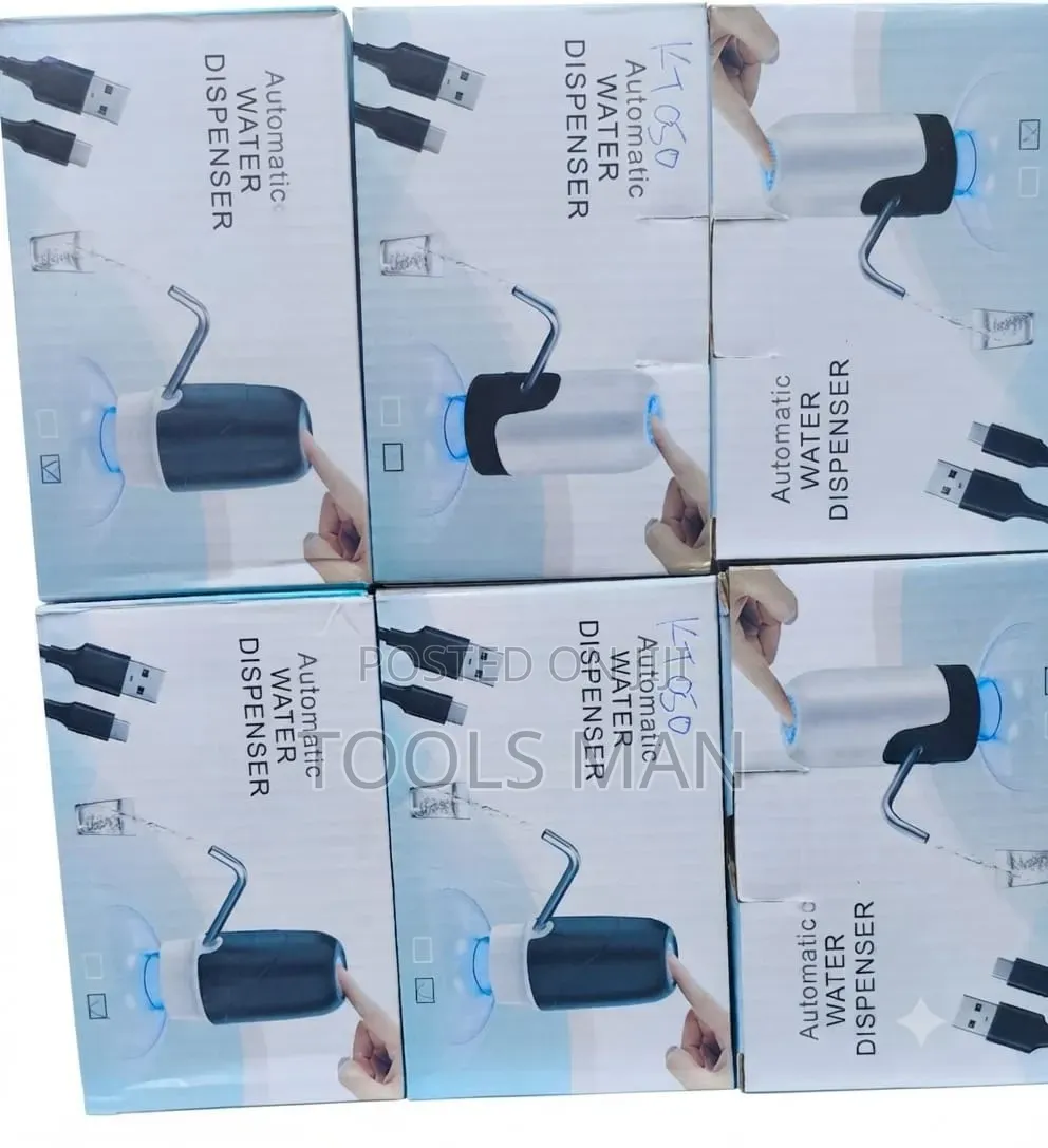 Rechargeable Automatic Water Bottle Pump - Electric Dispenser.