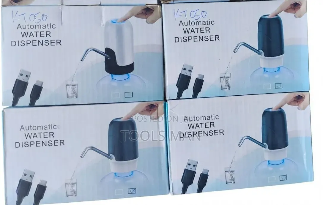 Rechargeable Automatic Water Bottle Pump - Electric Dispenser.