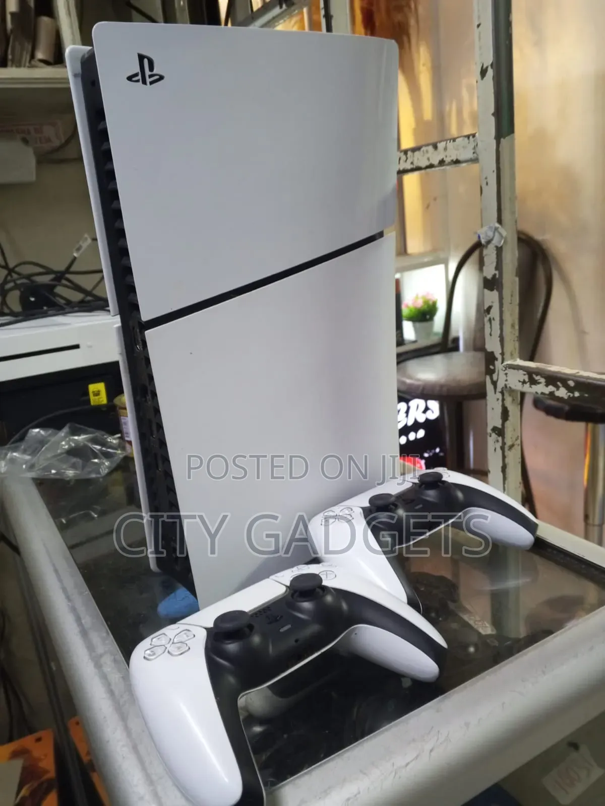 PS5 Slim Disc Version With Two Controllers Used