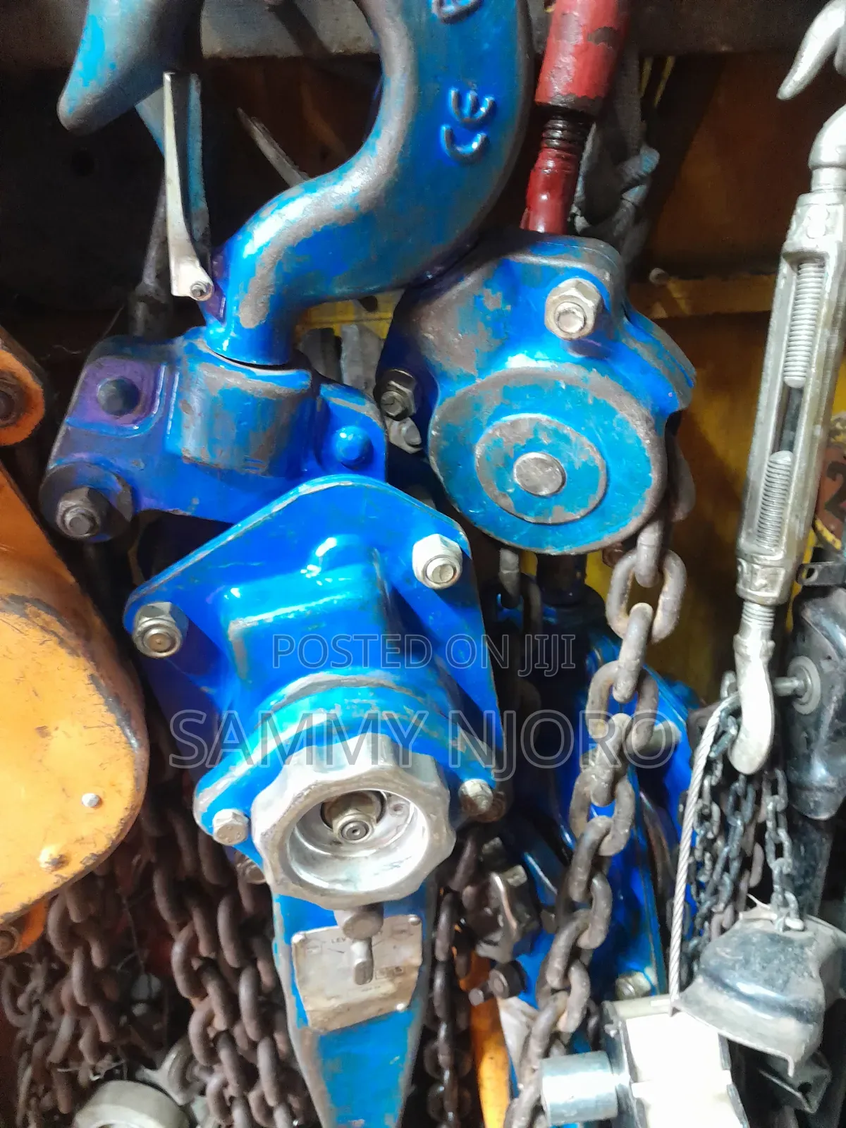 Used Chainblock and Pulift 3tones and 6tonnes