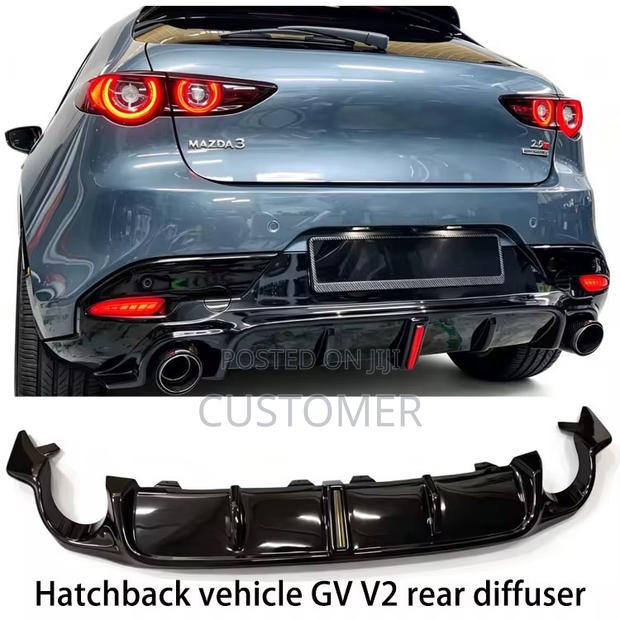 Mazda 3 2020 Hatchback Rear Diffuser - thumbnail 2