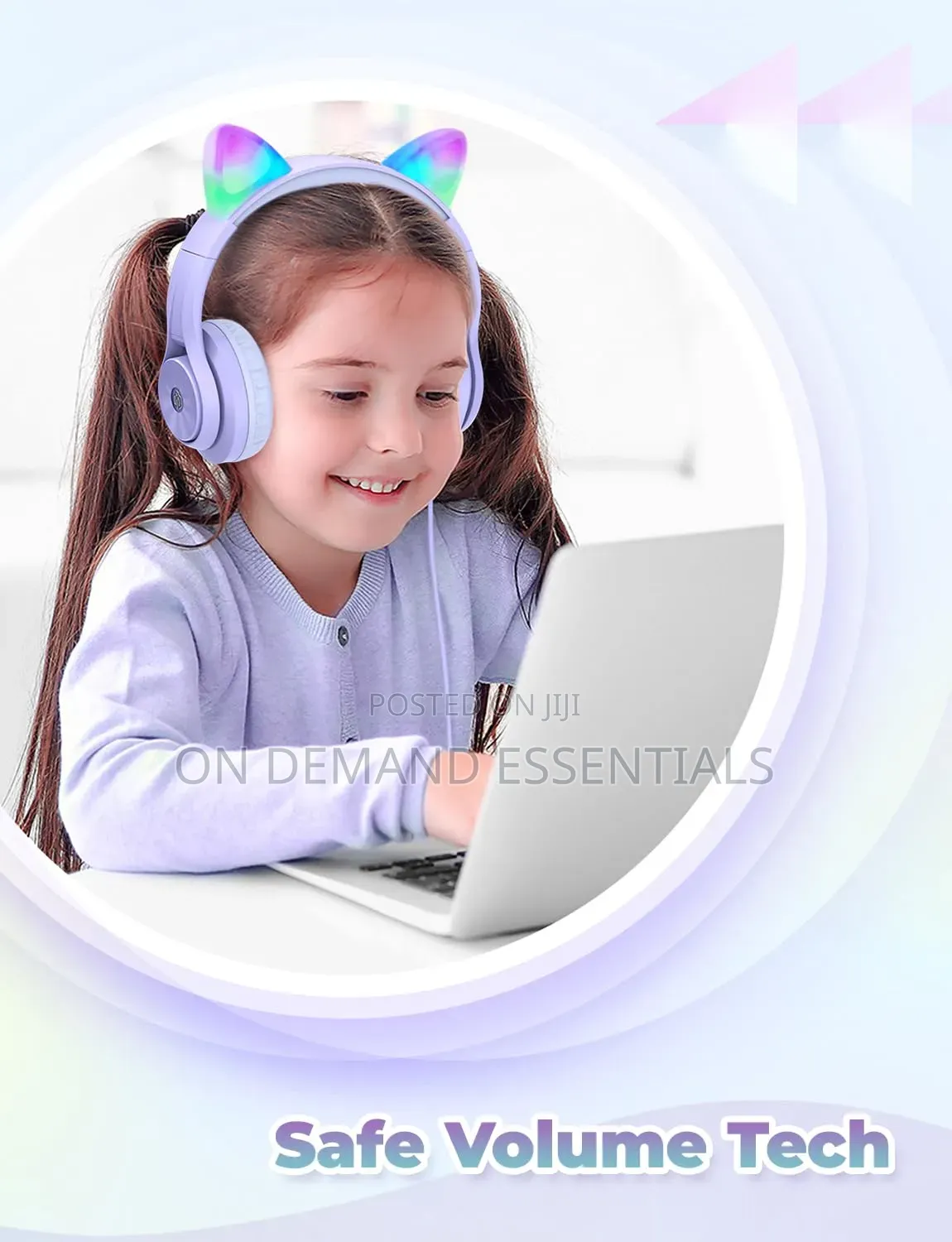 Cat Ear Lovely LED Headphone