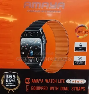 Amaya Watch Lite Asw-07 Super Amoled Smartwatch