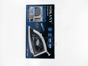 Sokany 1400W Steam Iron With Non-Stick Soleplate - SK-11064.