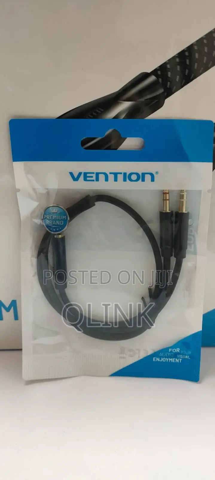 Vention 2*3.5mm Male to 4 Pole 3.5mm Female Audio Cable