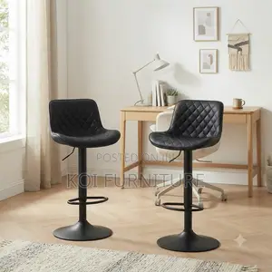 Barstools; Leather Home Dining Kitchen Counter Barstool