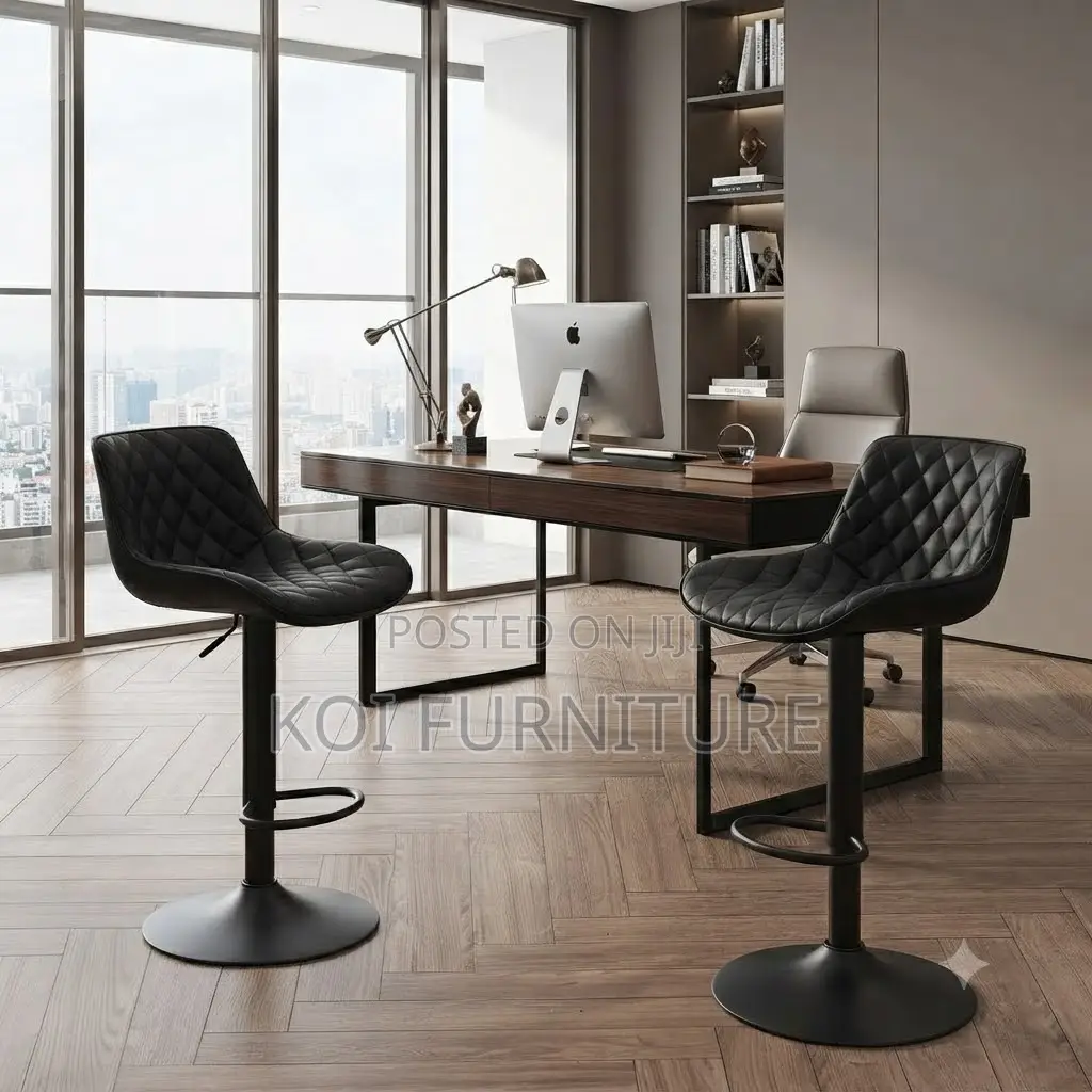 Barstools; Leather Home Dining Kitchen Counter Barstool
