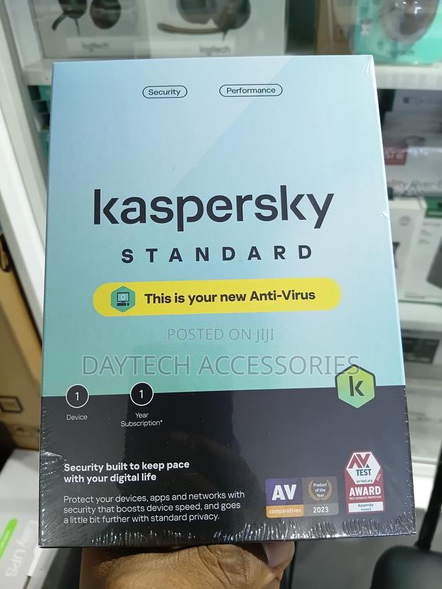 Kaspersky Standard 1 User + 1 Year Subscription