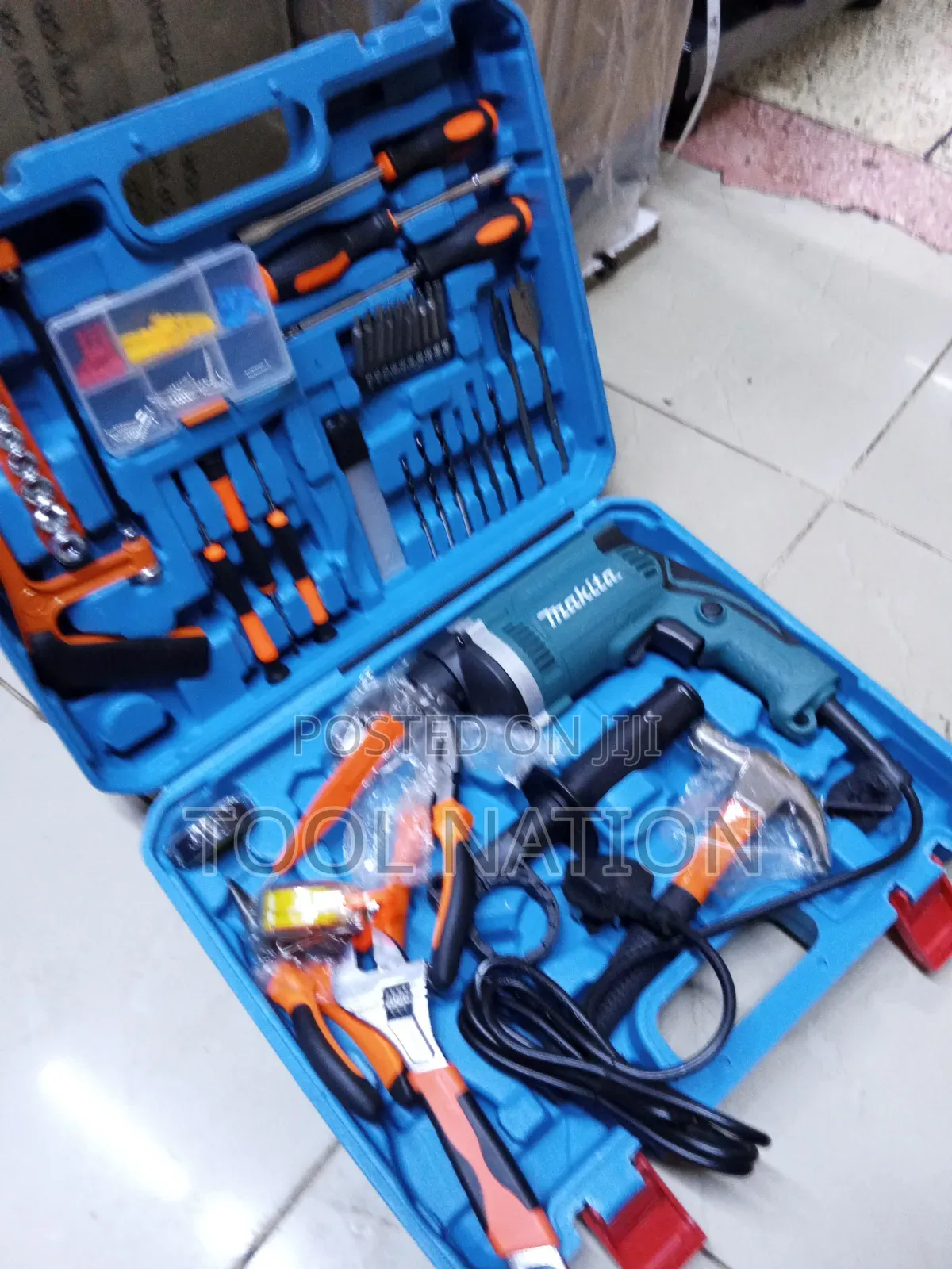 Makita Corded Drill Tool Set
