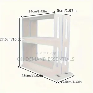 Rotating/Sliding Spice Rack 2tier