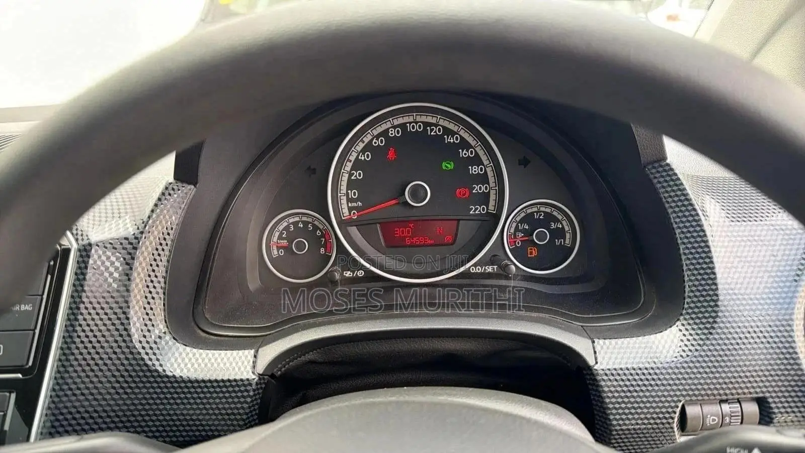 Volkswagen Up 2017 Black