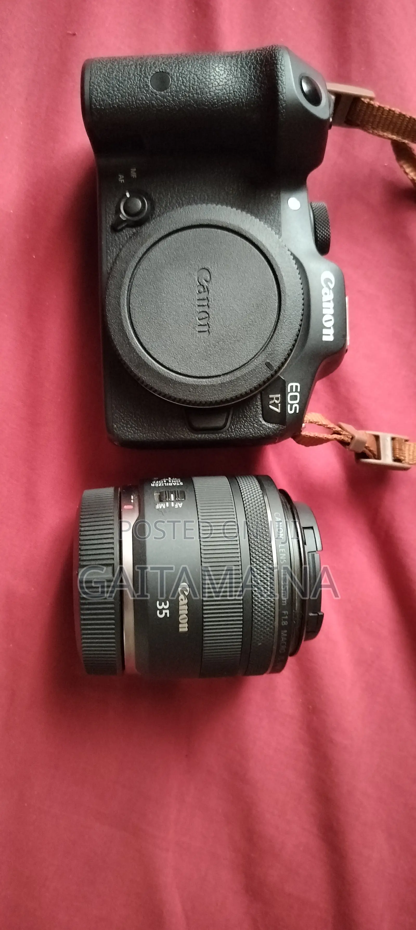 Canon EOS R7 With Canon Lens RF 35mm 1.8