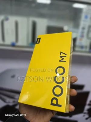 New Xiaomi Poco M7 256 GB Black