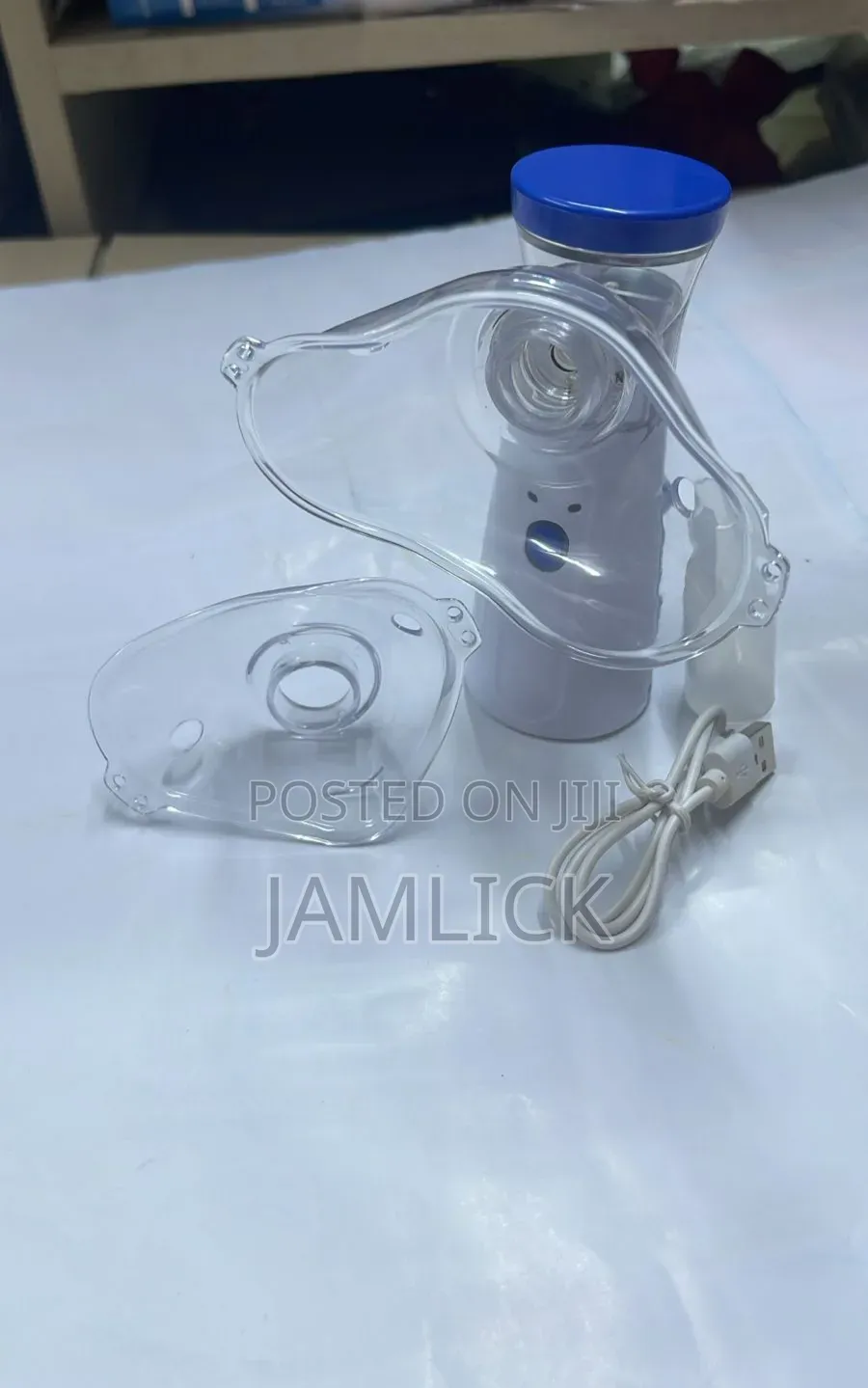 Mesh Nebulizer – Portable Handheld Inhaler (Blue) - Ny