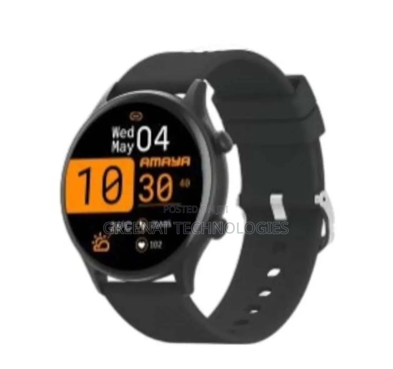 Amaya Watch Lite Asw-05 Round Smartwatch