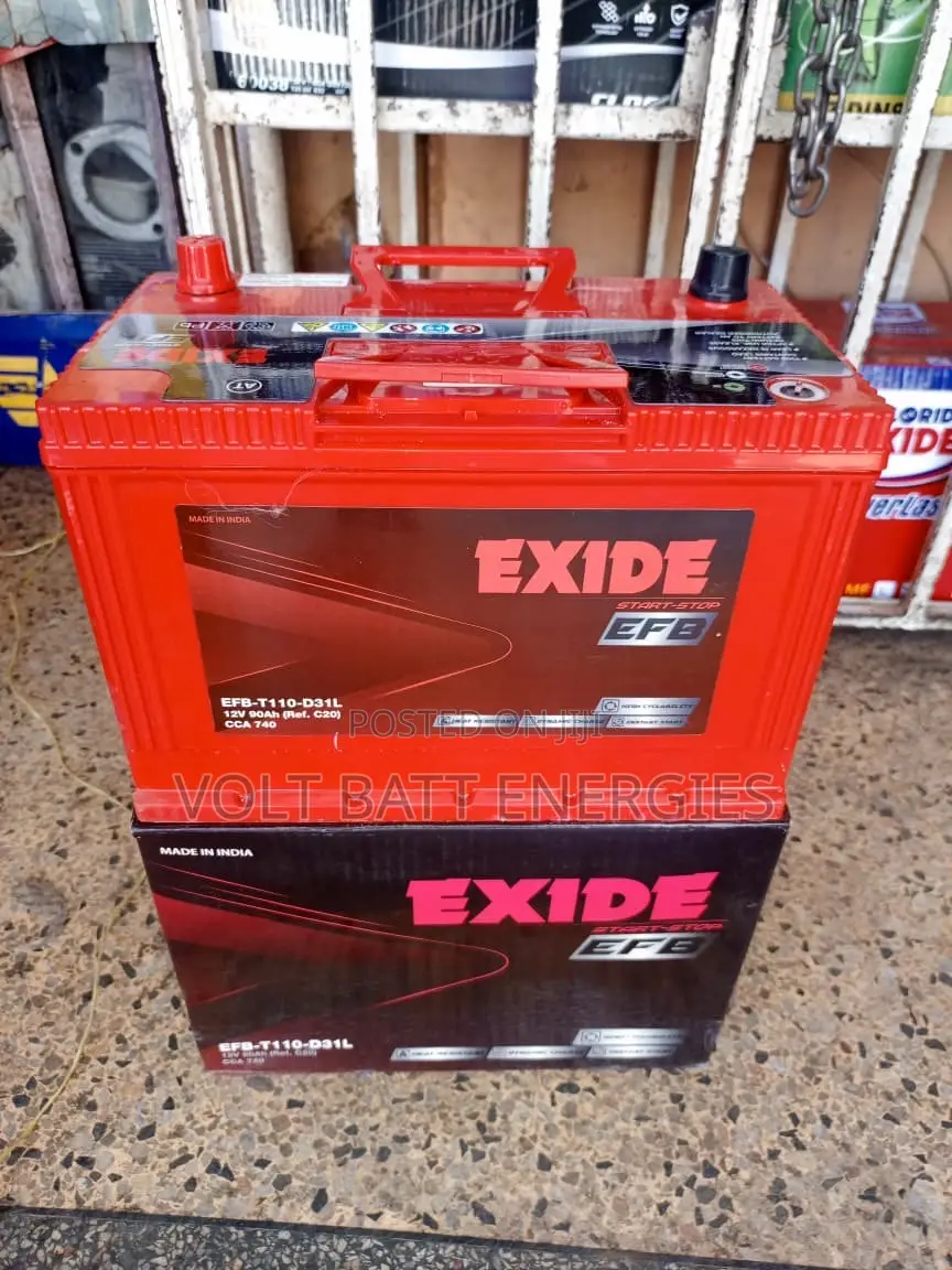 T110-D31l Chloride Exide Car Battery