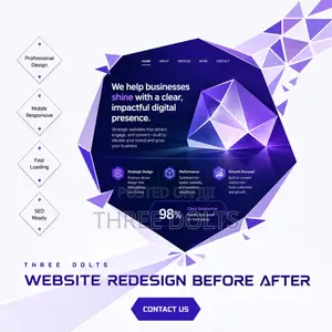 Website Redesign Before After
