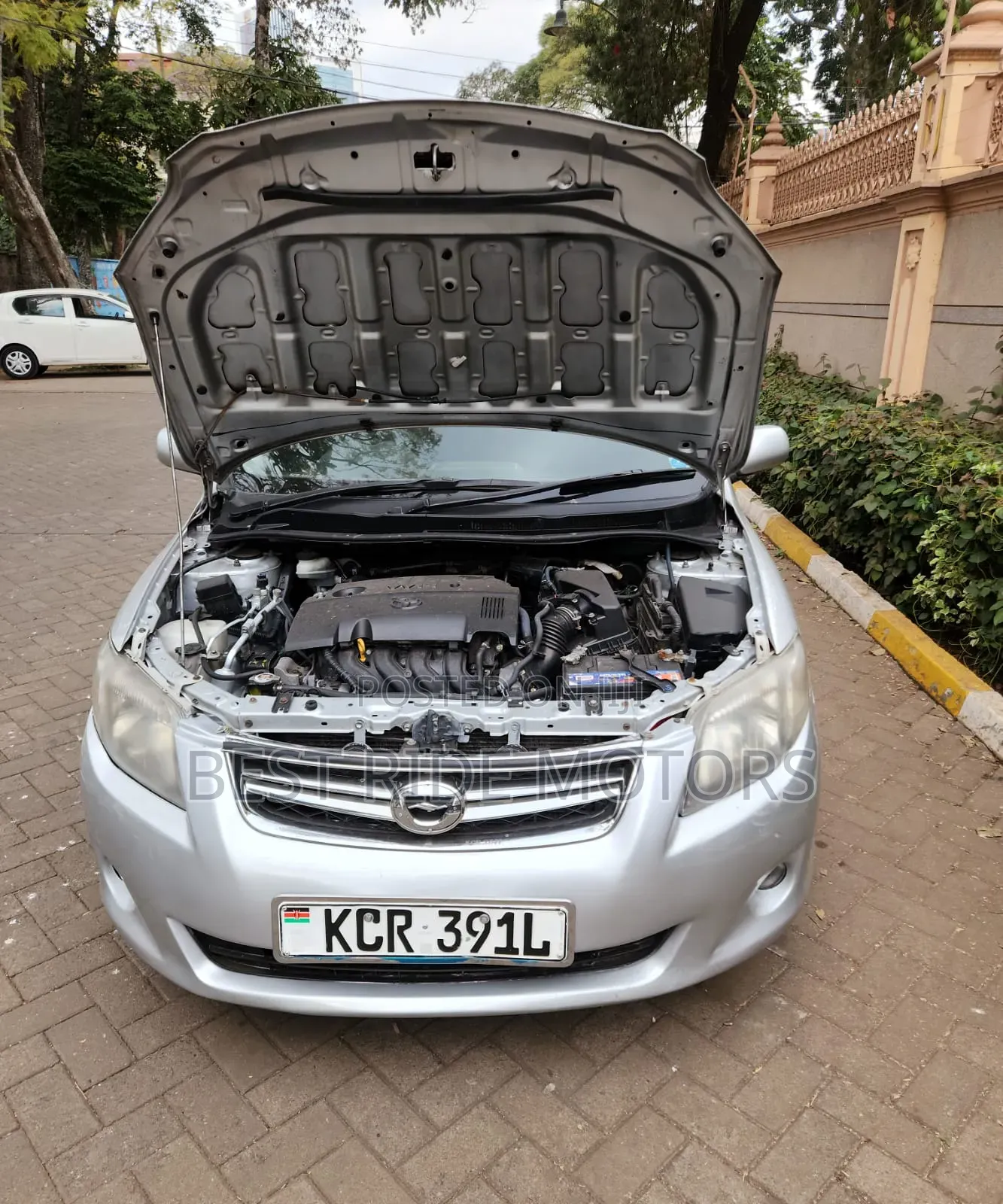 Toyota Corolla Fielder 2011 Silver