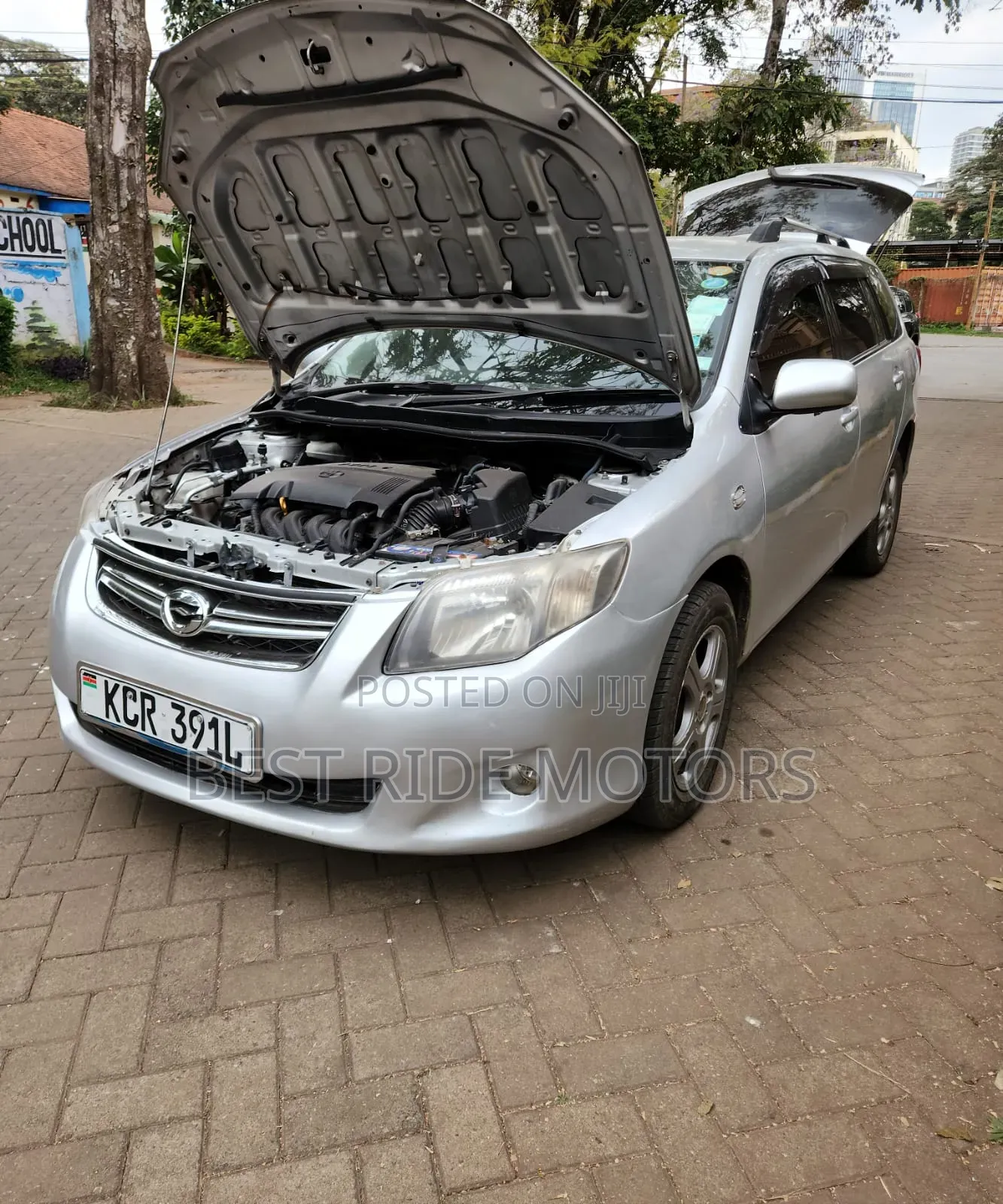 Toyota Corolla Fielder 2011 Silver