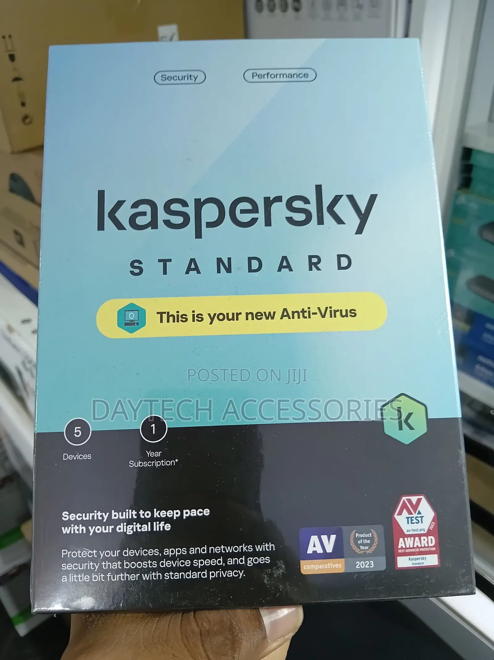 Kaspersky Standard Antivirus 5 Users.