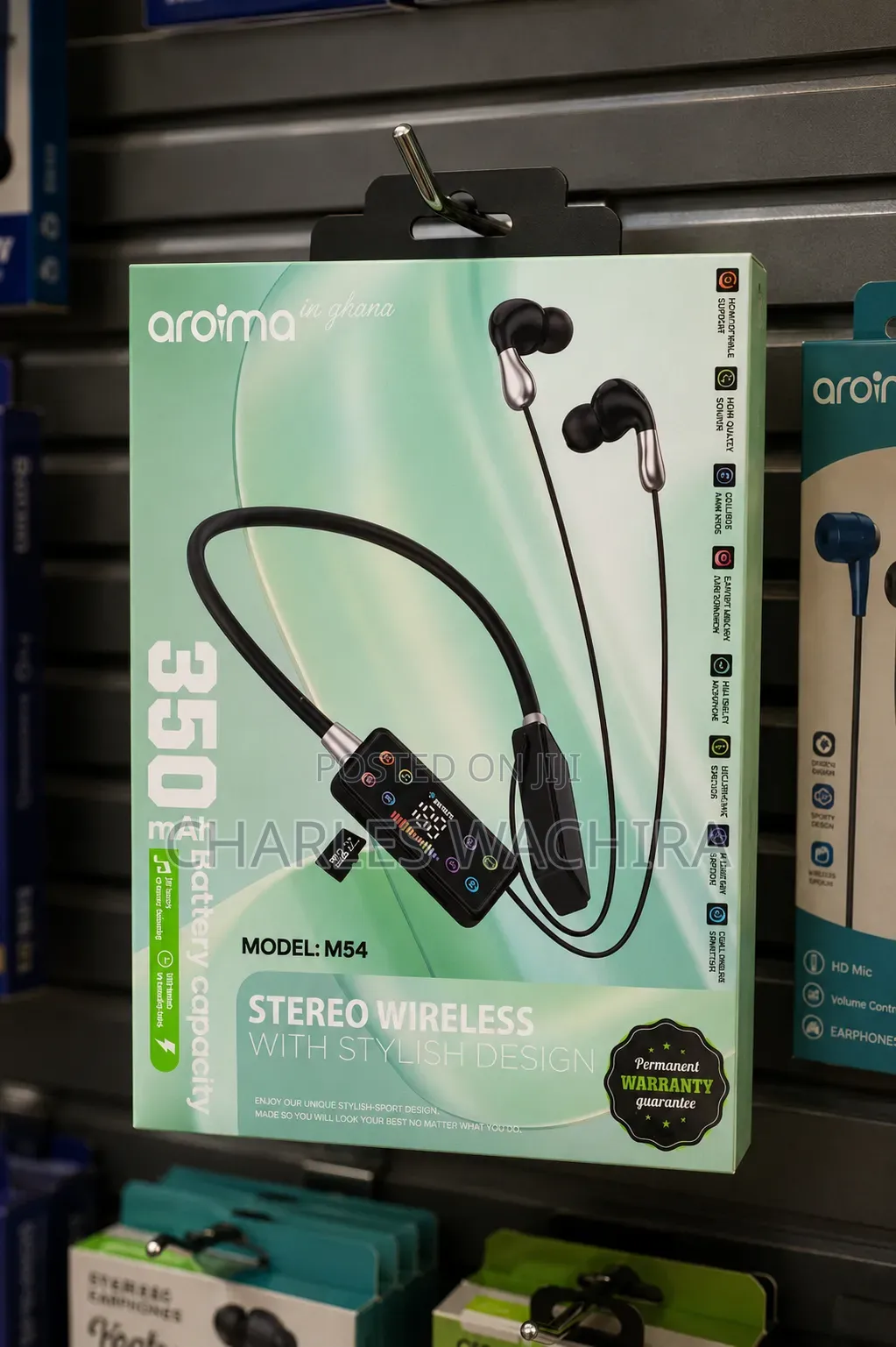 Neck Band Stereo Wireless