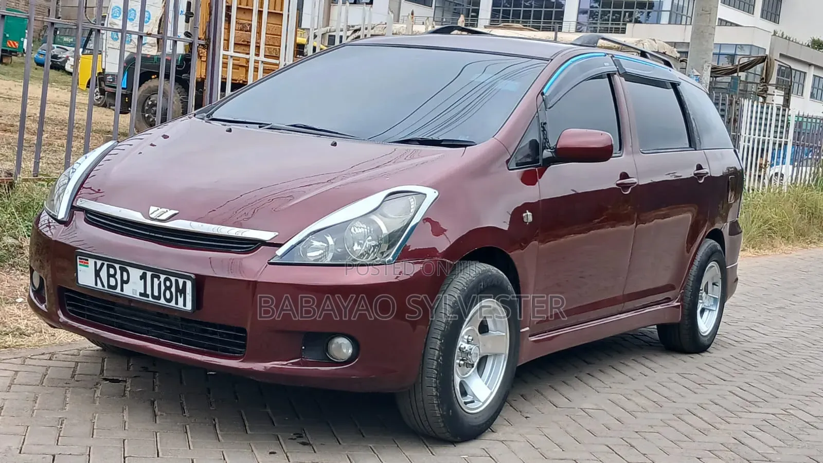 Toyota Wish 2005 Maroon